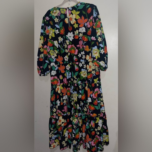 NWOT Kate Spade Flower Bed Lawn Midi Dress - Picture 9 of 16